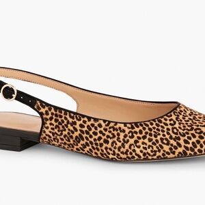 Talbots Edison Slingback Flats – Leopard Print (8.5)